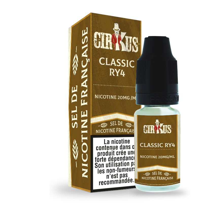 VDLV Sel de Nicotine - Classic RY4 (10 ml)