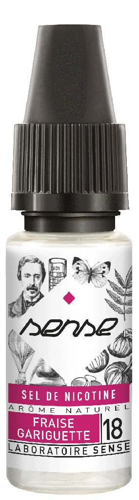 Sense Sel de Nicotine - Fraise Gariguette (10 ml) - 18mg