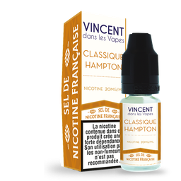[LPVFRAVVSDN2842] VDLV Sel de Nicotine - Classique Hampton (10 ml)